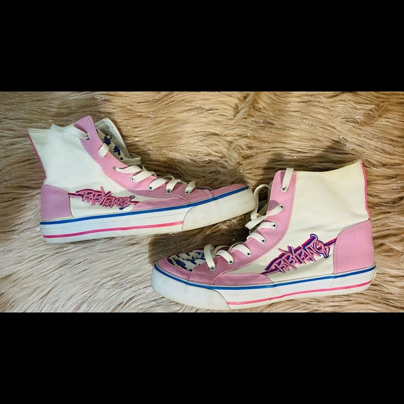VINTAGE 90’s BabyPhat high top size 8 sneakers - Picture 4 of 8
